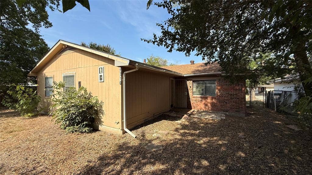 1710 Meridian Way, Garland, TX 75040 Single-story residence featuring a combination of brick and siding exterior