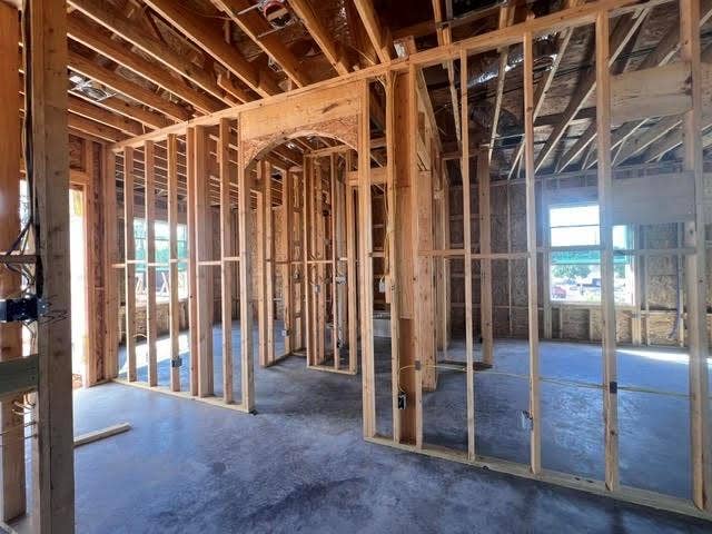816 Oak Lane, Cottonwood Shores, TX 78657 Standing in the living area looking toward the two guest bedrooms and bath room
