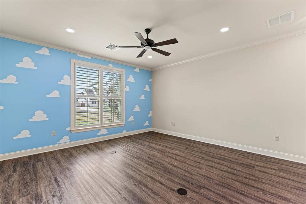 11003 Denali Drive, Woodway, TX 76712 Office, flex space could be used as second living room or 4th bedroom