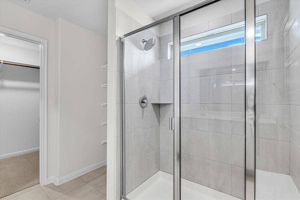 108 Timber Drive, Caddo Mills, TX 75135 Another view of the elegant master bathroom with large shower with bench