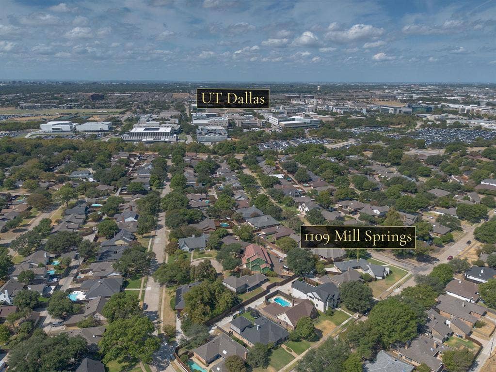 1109 Mill Springs, Richardson, TX 75080 1109 Mill Springs, Richardson, TX 75080