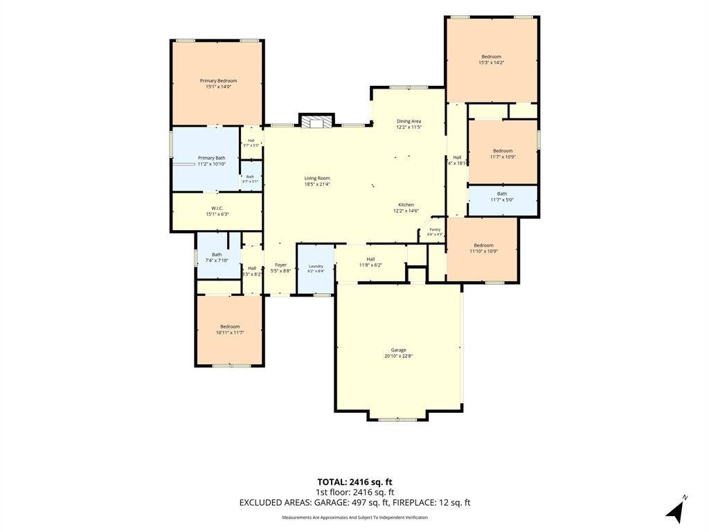 10201 Castleberry Lane, Waco, TX 76712 Floor plan