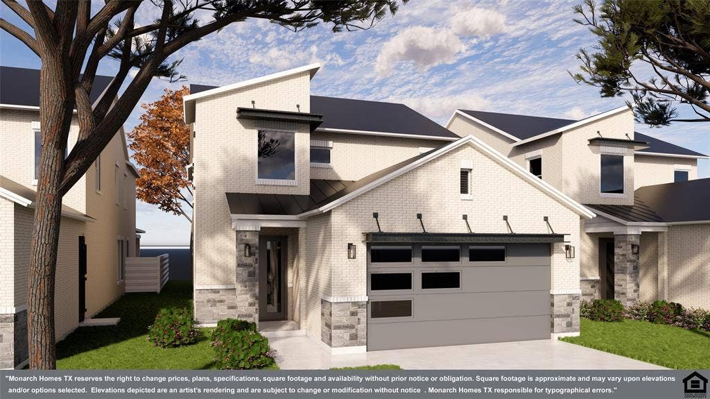 2317 Peters Colony Drive, Little Elm, TX 75036 Rendering of elevation