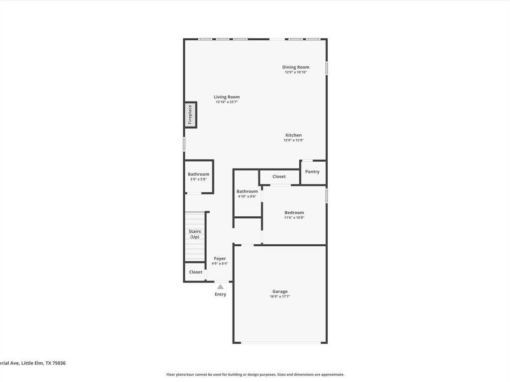 View of home floor plan