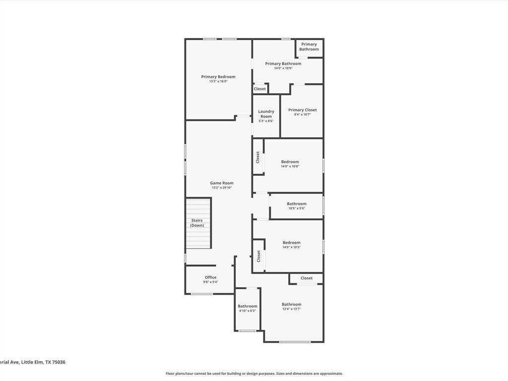 View of room layout