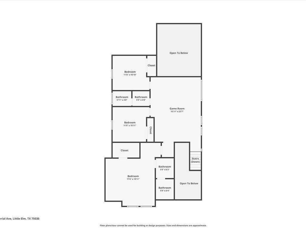 View of room layout