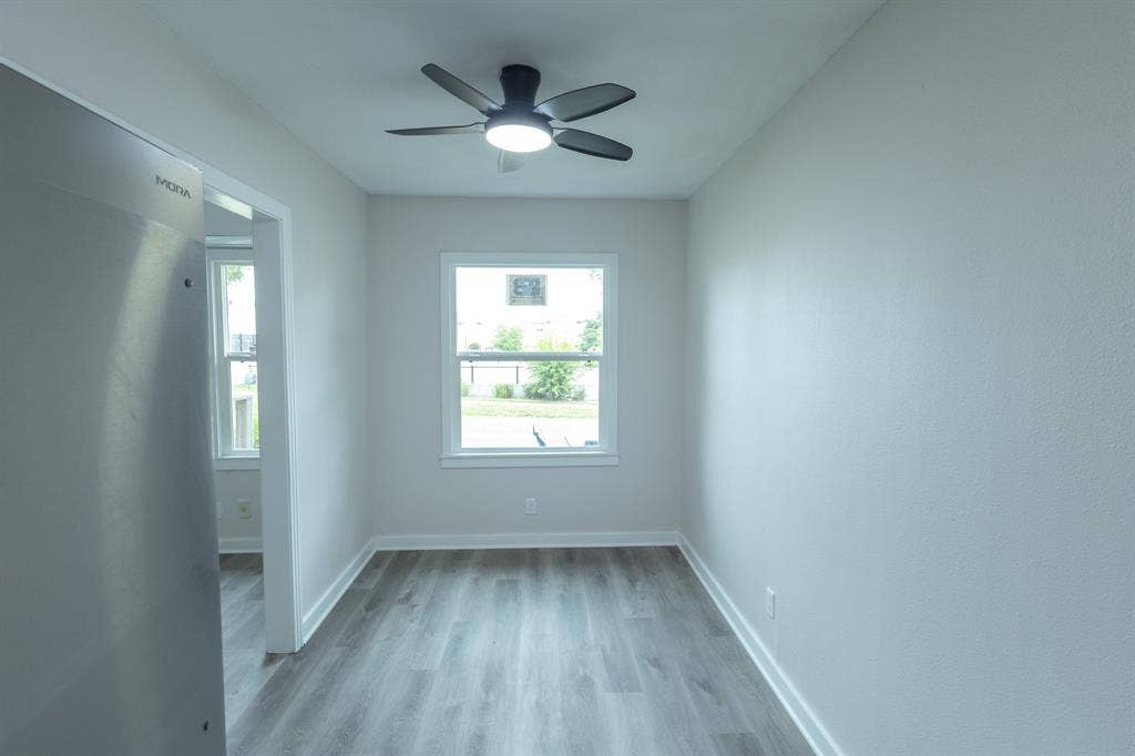 1716 Ethel Avenue, #1714, 1718, 1720, Waco, TX 76707 Recessed lighting, wood-finish flooring, ceiling fan, and white trim