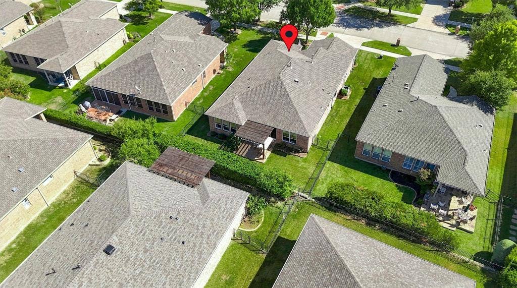 1118 Imperial Valley Lane, Frisco, TX 75036 Aerial View of Home