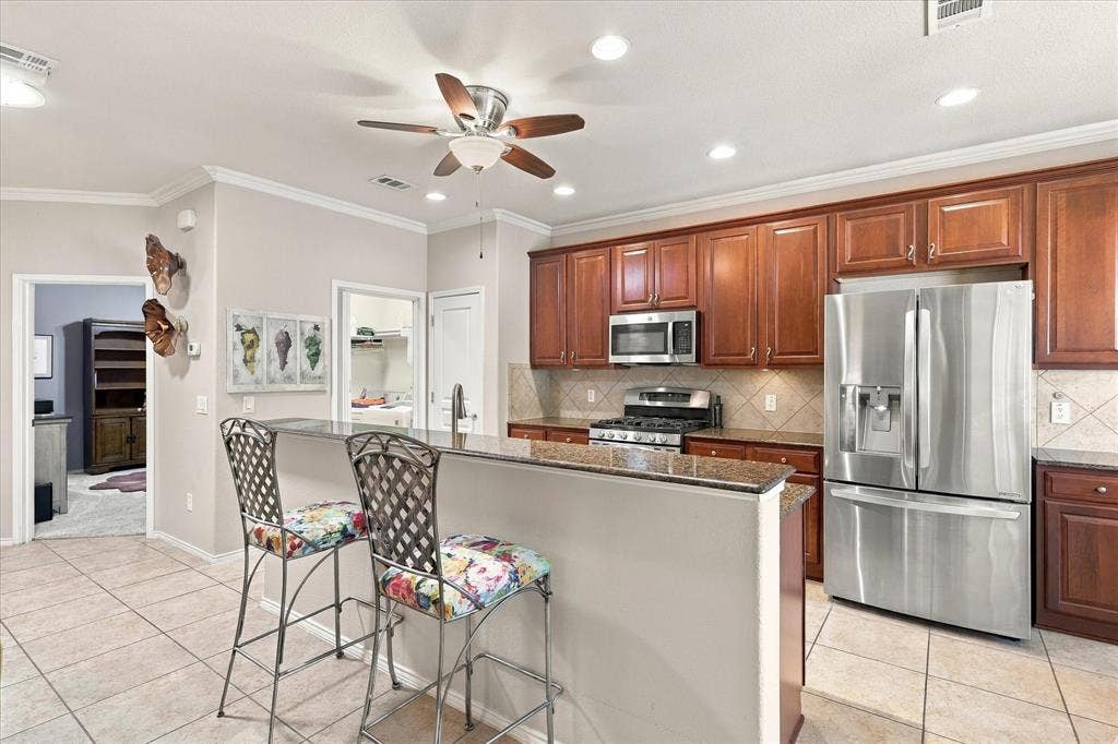 1118 Imperial Valley Lane, Frisco, TX 75036 Kitchen opens to Utility Room and Office