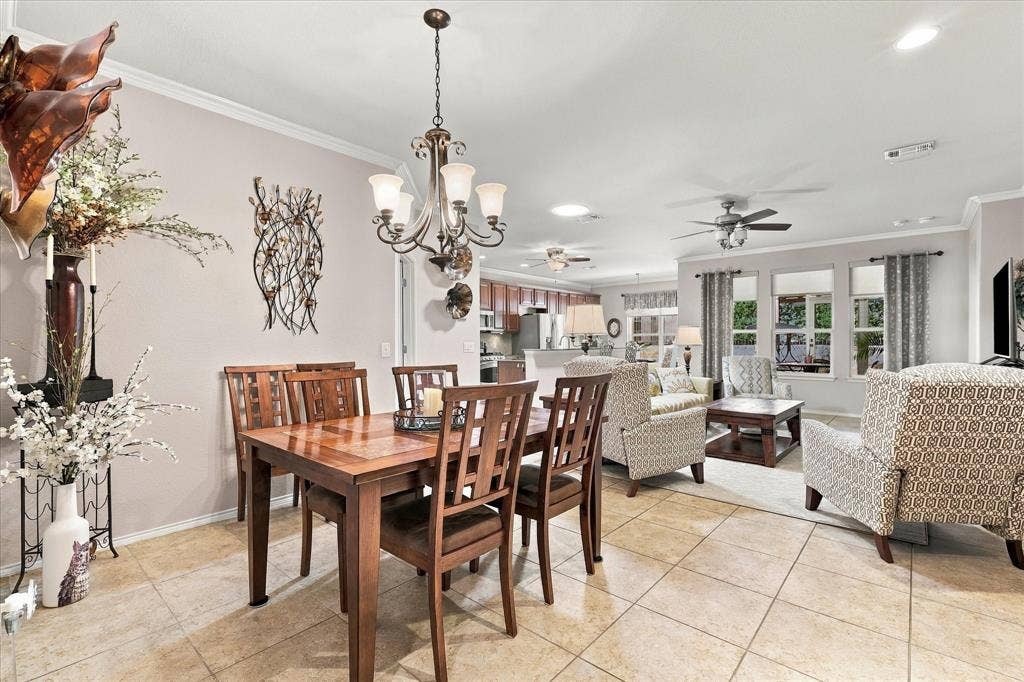 1118 Imperial Valley Lane, Frisco, TX 75036 Tiled flooring with a warm finish