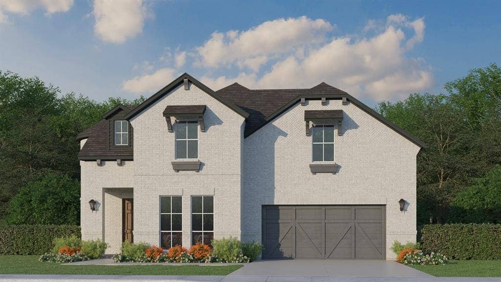 2035 Rustic Wood Lane, Midlothian, TX 76065 Exterior elevation style