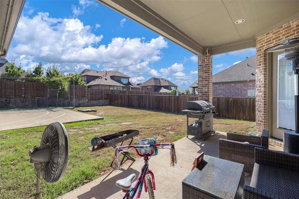 1800 Shavano Way, Prosper, TX 75078 Covered patio