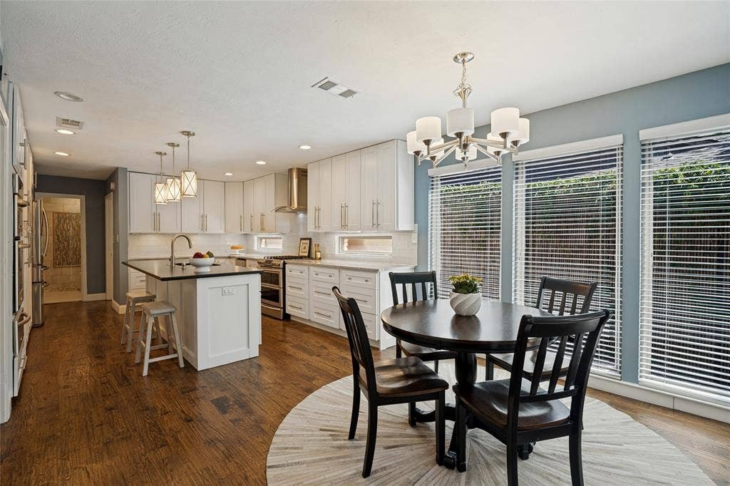 17411 Oakington Court, Dallas, TX 75252 View of Breakfast Room towards Kitchen.