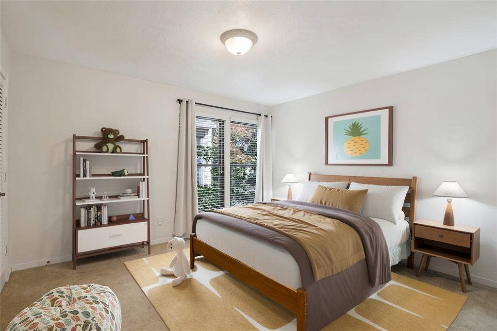 17411 Oakington Court, Dallas, TX 75252 Bedroom #4 is on the other side of the house, providing versatility to the floorplan.