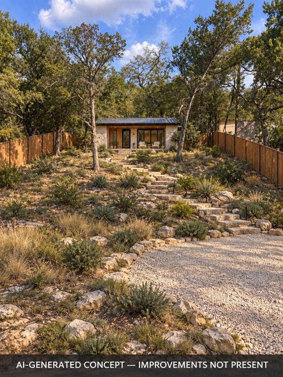 772 Rambling Drive, Canyon Lake, TX 78133 AI concept image for dreaming purposes only.