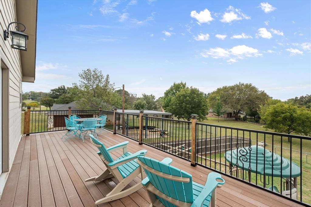 419 Sky Harbour Court, Granbury, TX 76049 Primary Bedroom Deck