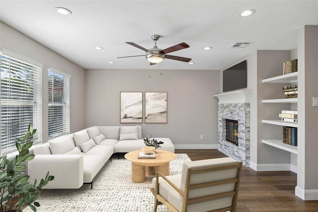 10137 Mount Pheasant Road, Fort Worth, TX 76108 Virtually Staged Photos