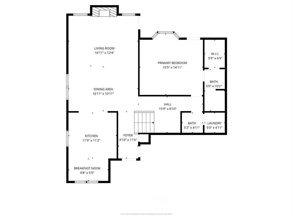 5514 Round Rock Road, Garland, TX 75044 Floor plan