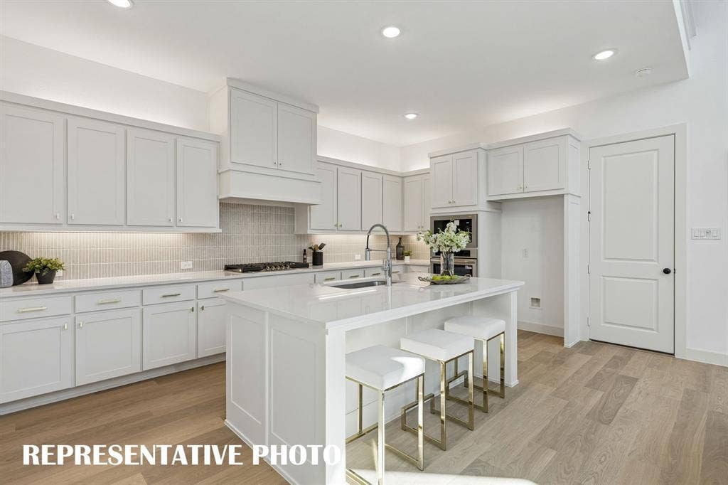 All the chefs in the family will enjoy creating culinary delights in this spacious kitchen packed with prep and storage space.REPRESENTATIVE PHOTO
