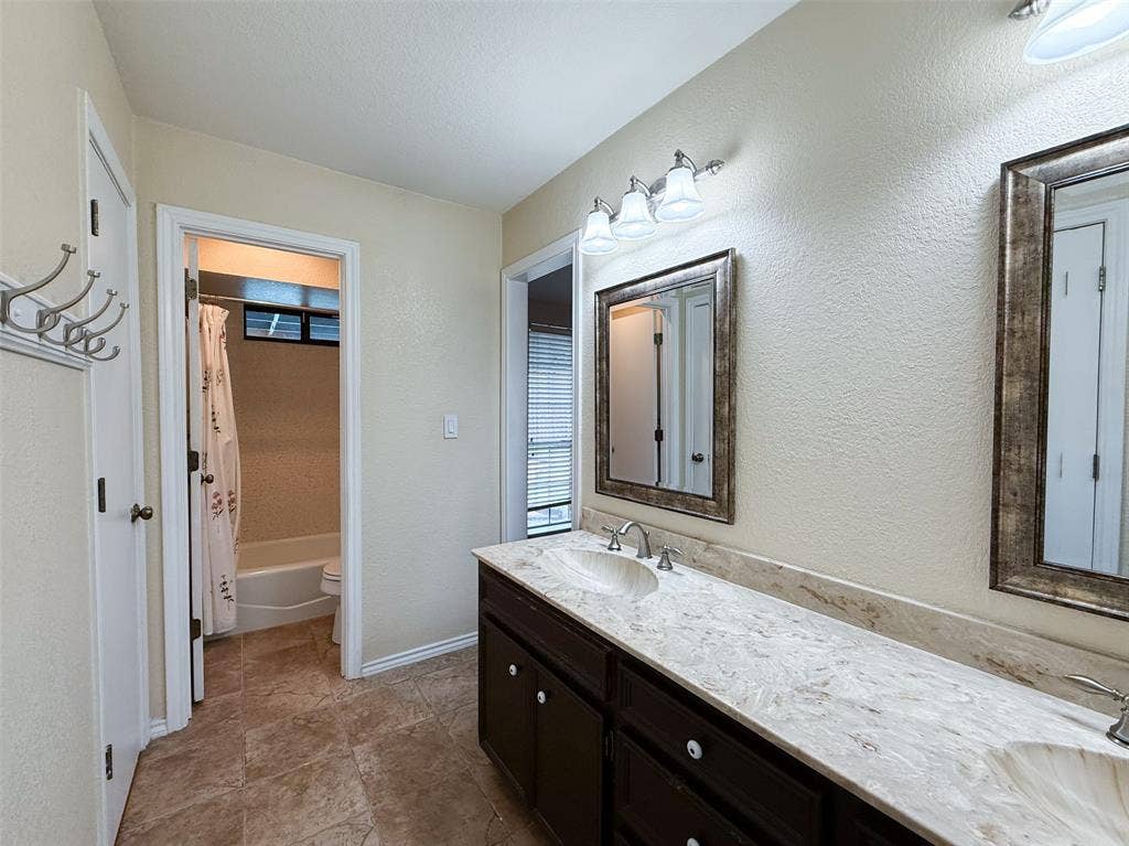 Primary Bathroom with 2 Additional Closets for Ample Storage