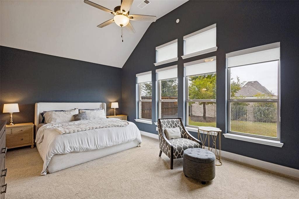 912 Lady Bird Drive, McKinney, TX 75071 Large primary bedroom with large windows