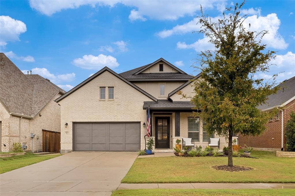912 Lady Bird Drive, McKinney, TX 75071 Freshly painted/ stained exterior. New landscaping, well maintained yard