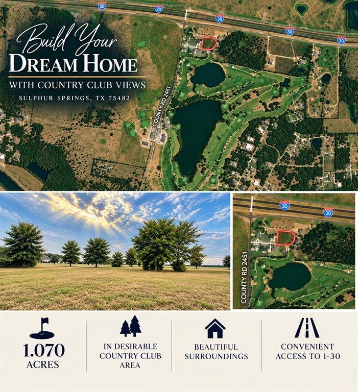 TBD Fairway Lane, Sulphur Springs, TX 75482 TBD Fairway Lane, Sulphur Springs, TX 75482