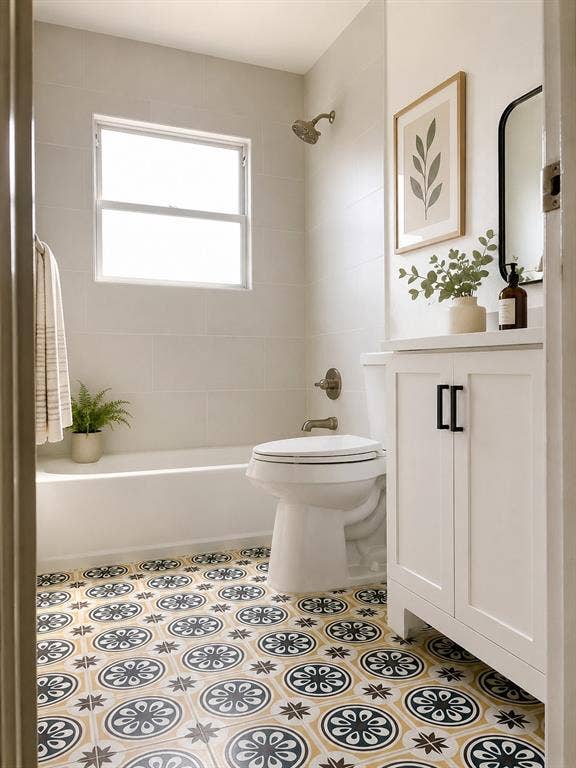 1502 Resistol Road, Garland, TX 75042 Virtual staged hall bath