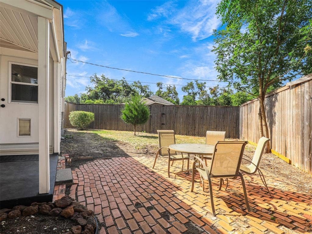 1502 Resistol Road, Garland, TX 75042 Bedroom #2 has exit to backyard