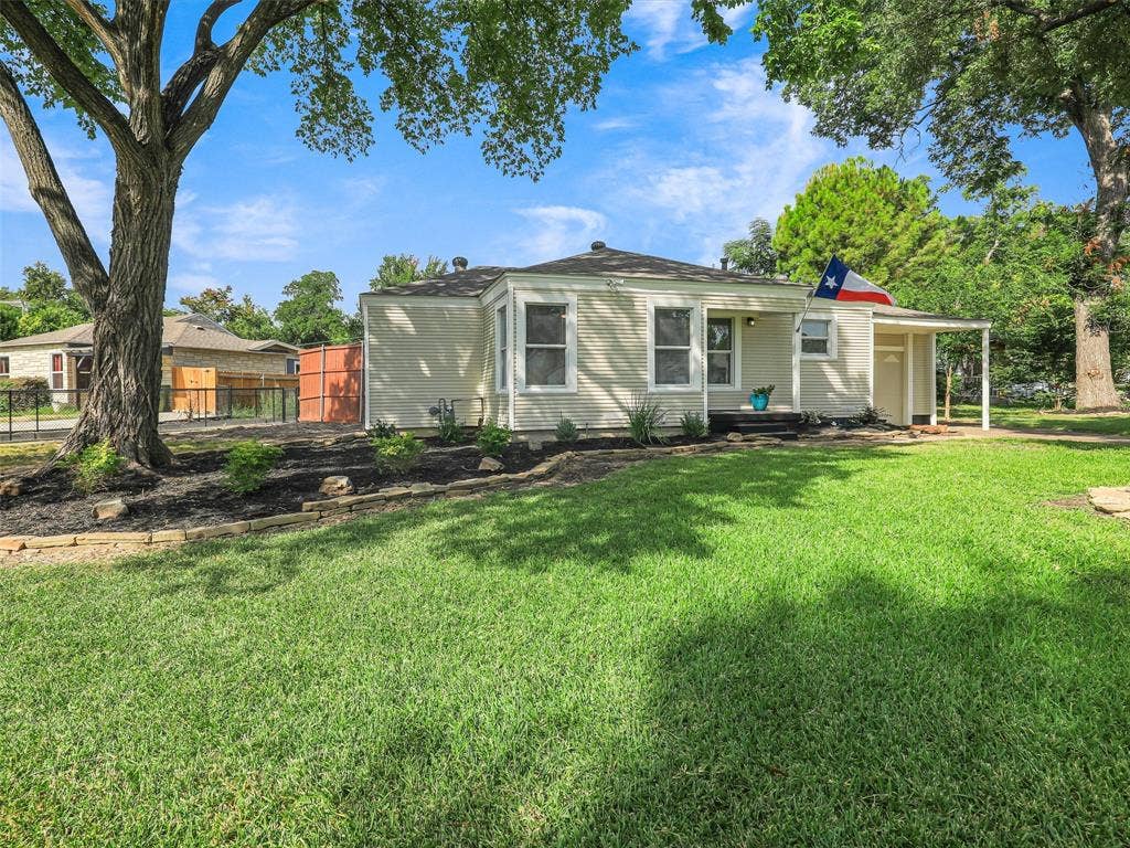 1502 Resistol Road, Garland, TX 75042 No nextdoor neighbors crowding this home and privacy cedar 8' fencing