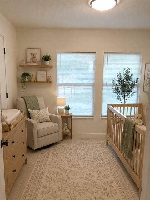 1502 Resistol Road, Garland, TX 75042 Bedroom #3 virtual staged as nursery