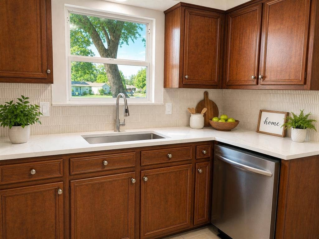1502 Resistol Road, Garland, TX 75042 Virtual staged kitchen