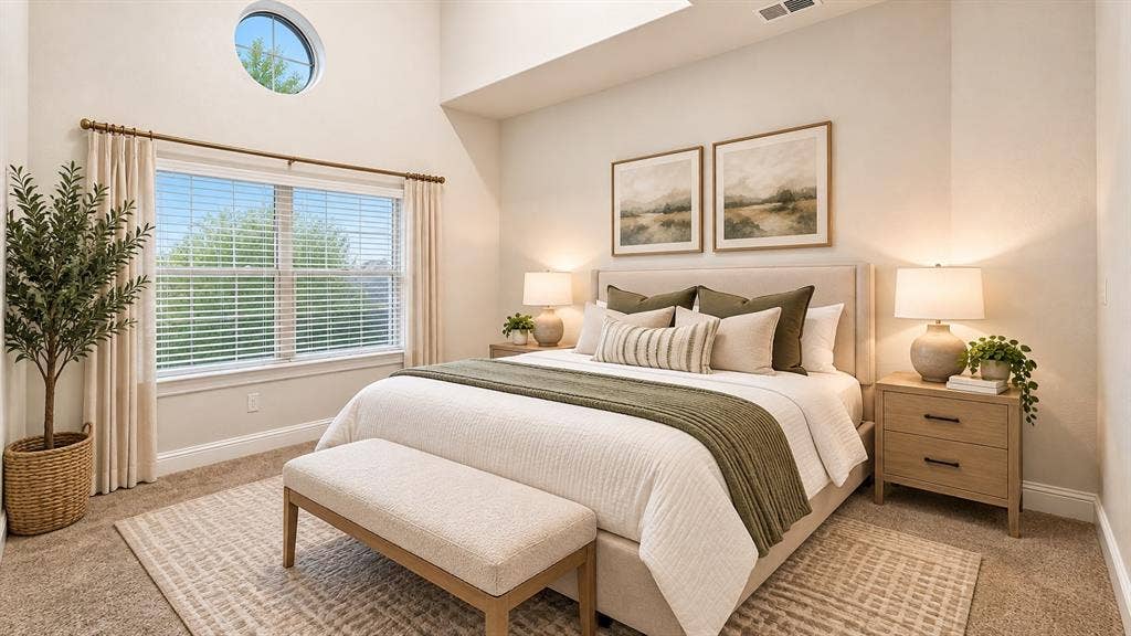 2909 Mountain Creek Drive, McKinney, TX 75072 Upstairs Guest Bedroom Staged