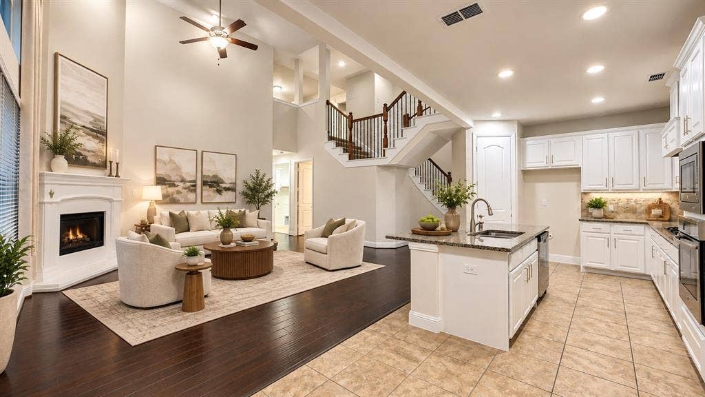 2909 Mountain Creek Drive, McKinney, TX 75072 Kitchen Staged