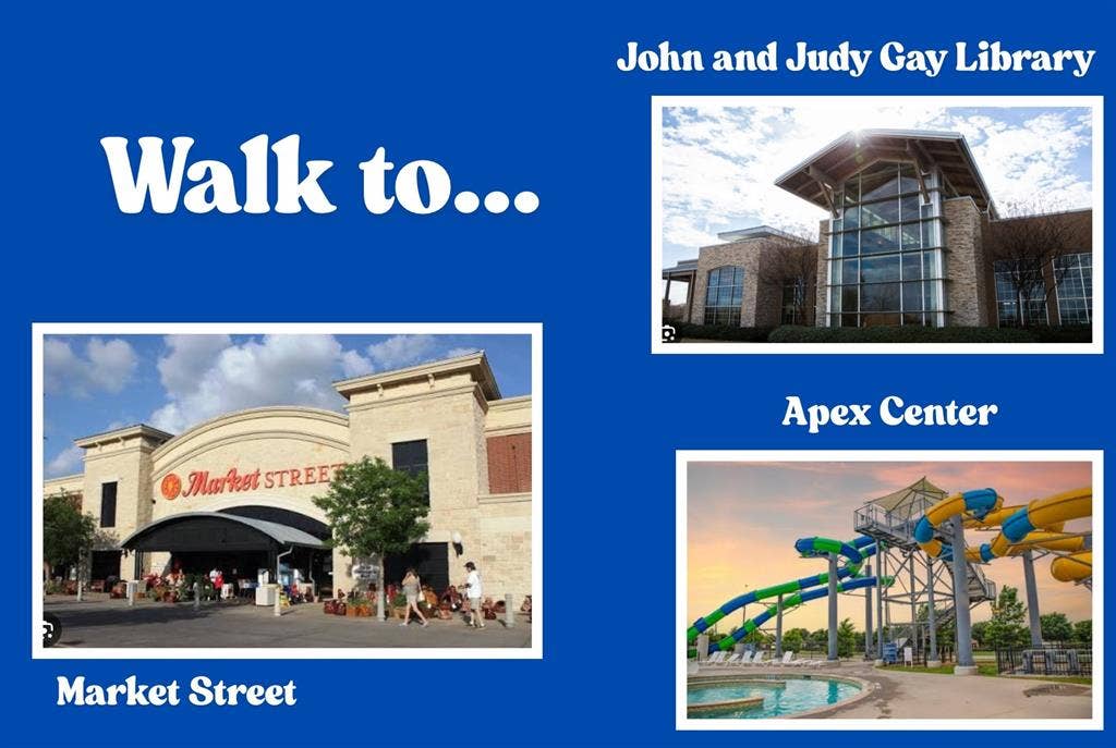 6509 Cartier Court, McKinney, TX 75072 Marketing Material. Presenting local commercial and recreational facilities in proximity to the property