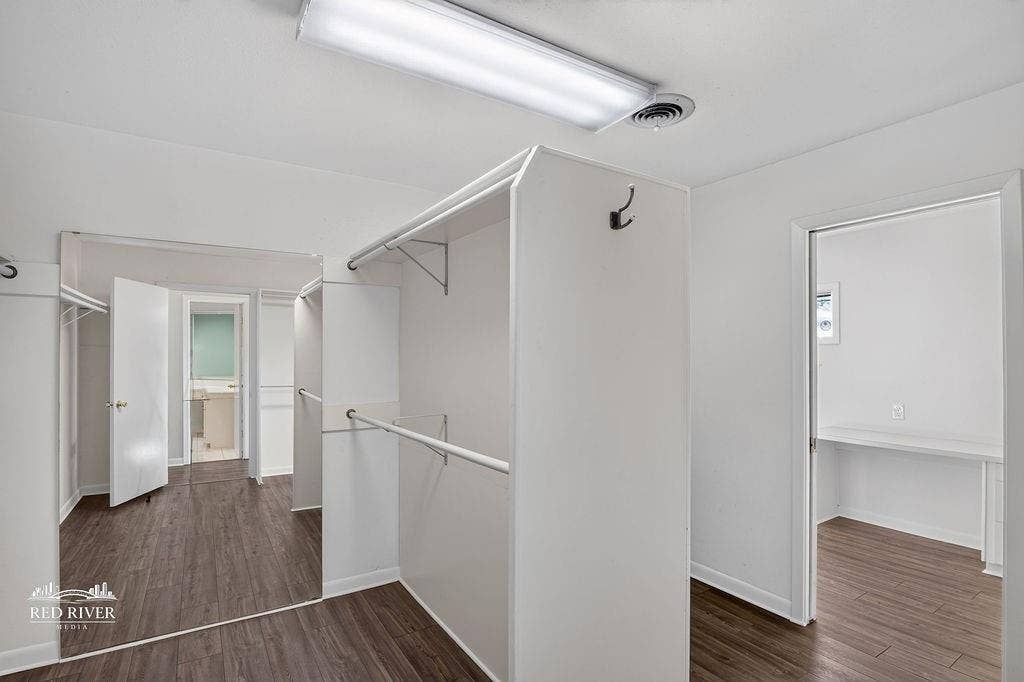 Extra large primary closet