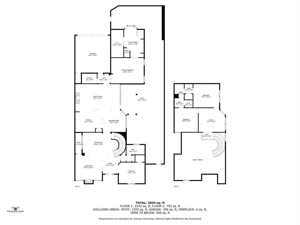 8640 Breakers Point, Dallas, TX 75243 Floor plan