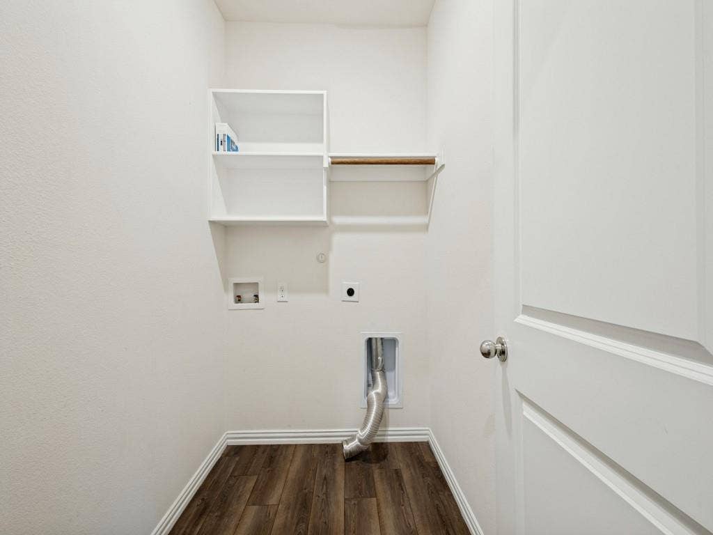 1512 Fields View Drive, Anna, TX 75409 Good sized laundry room with shelving.