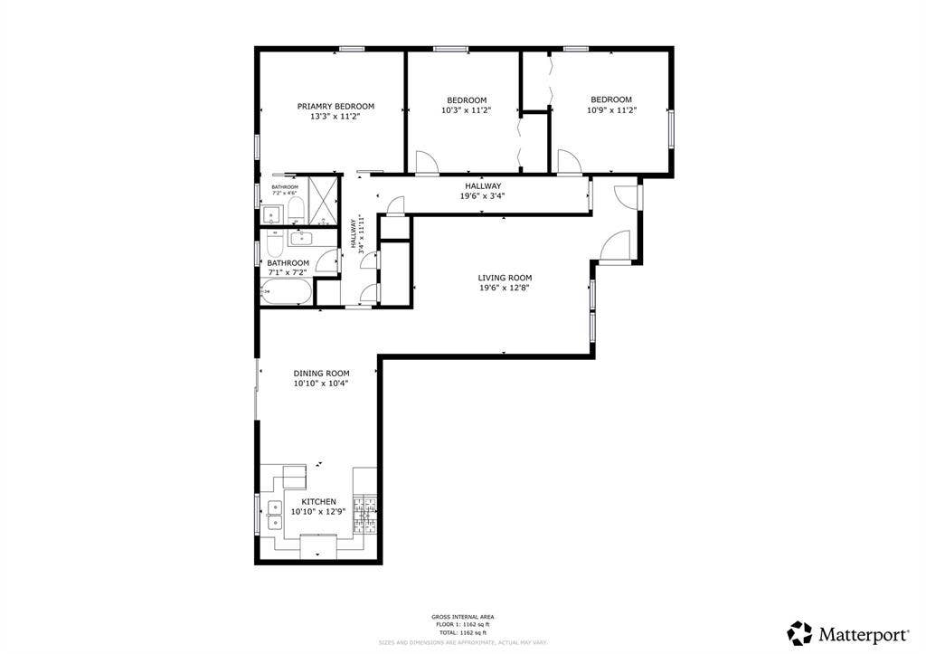 1815 Oates Drive, Dallas, TX 75228 Floor plan