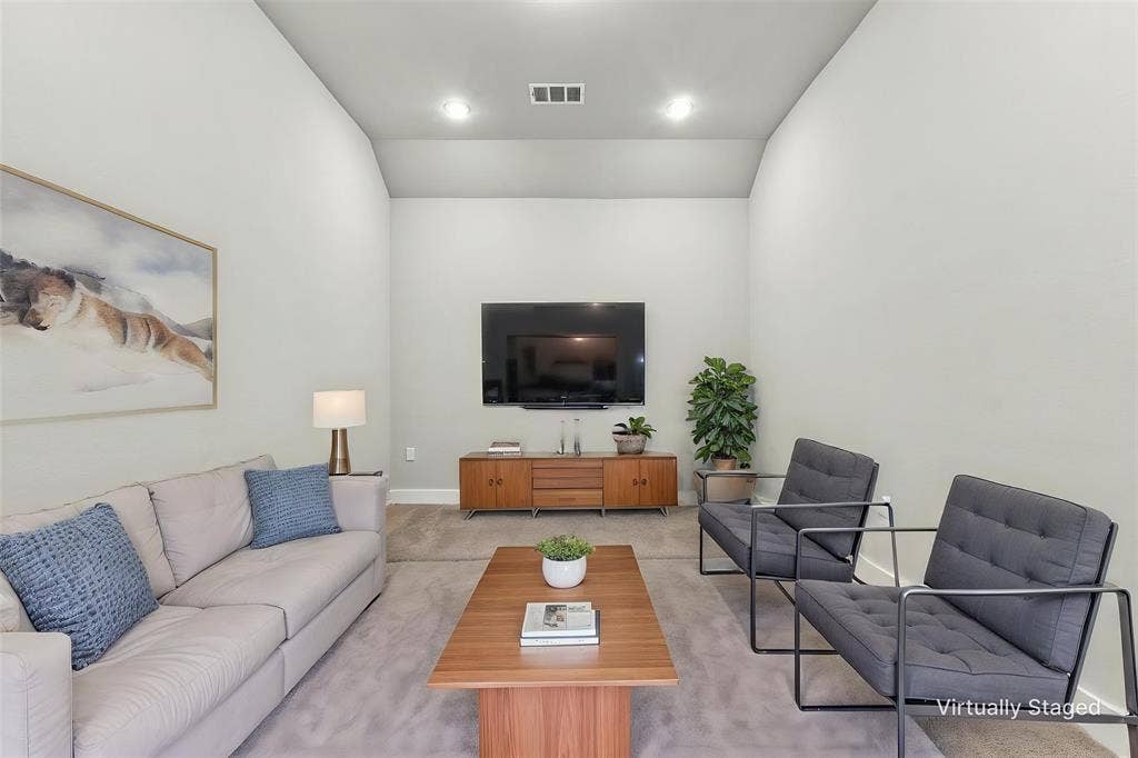 4230 Crown Run Road, Midlothian, TX 76065 Media room virtually staged