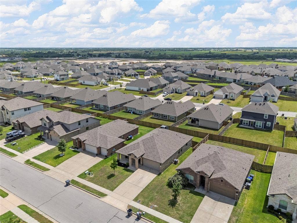 3217 Beutel Road, Lorena, TX 76655 Aerial perspective of suburban area