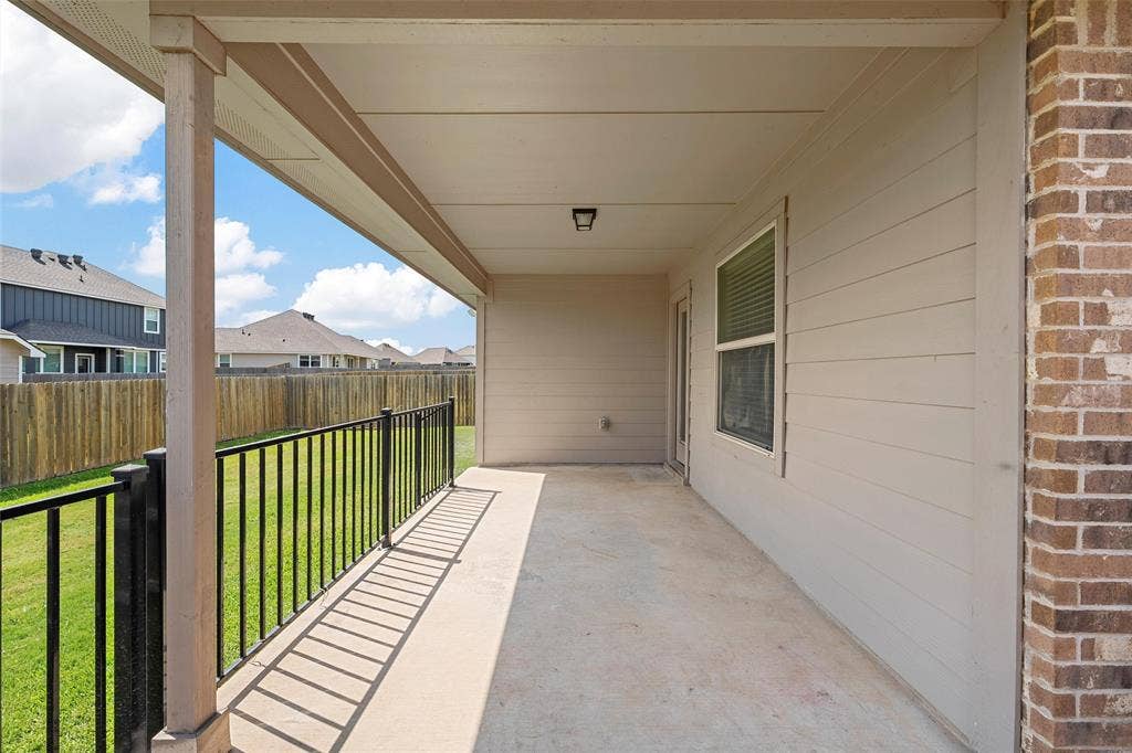 3217 Beutel Road, Lorena, TX 76655 View of patio with a residential view