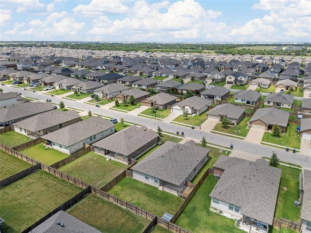 3217 Beutel Road, Lorena, TX 76655 Aerial perspective of suburban area