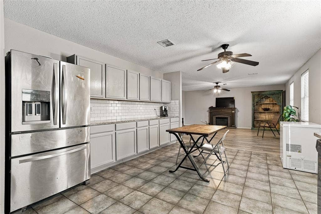 1856 Lariat Drive, Fort Worth, TX 76247 View of kitchen facing family room