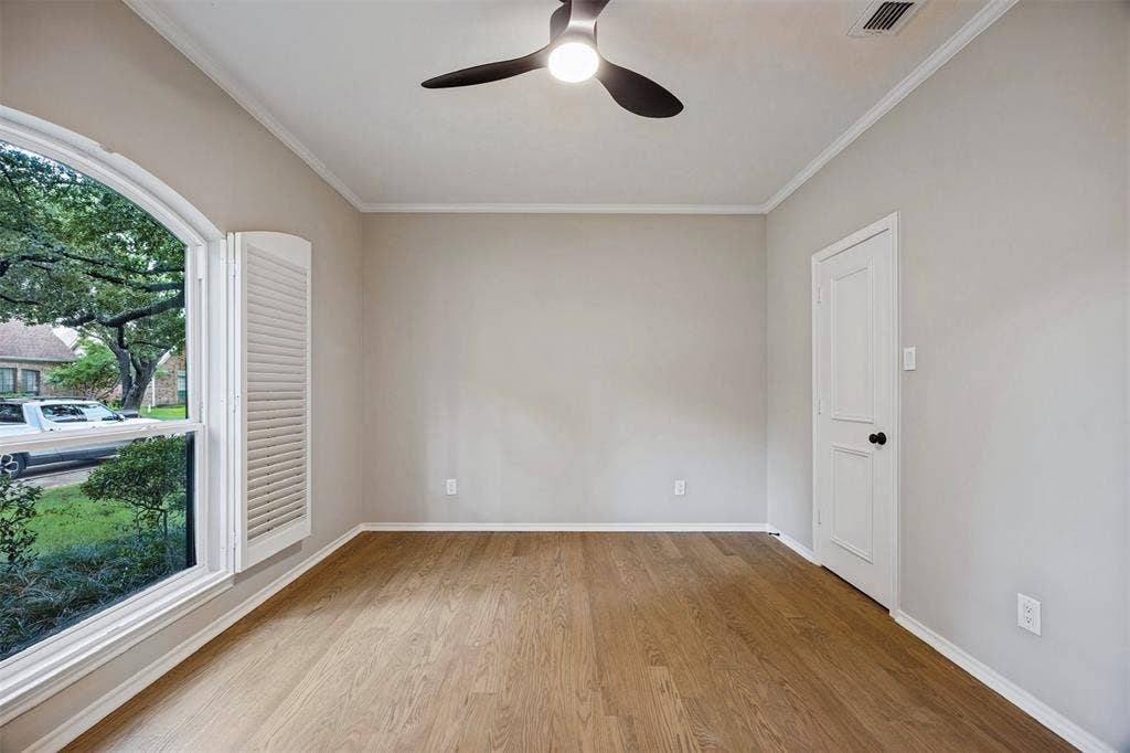 6707 Dupper Drive, Dallas, TX 75252 Third guest bedroom, would make great office