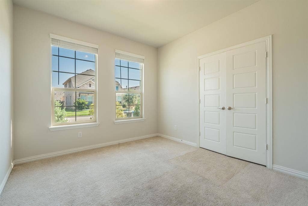 Front bedroom could easily be an office off entry hall.