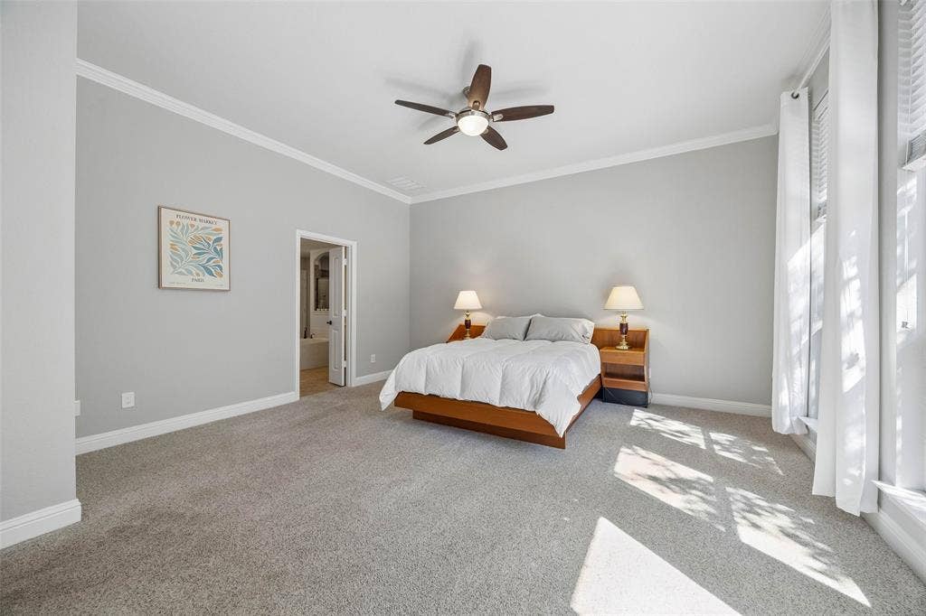 Oversized Primary  Bedroom - perfect place to relax