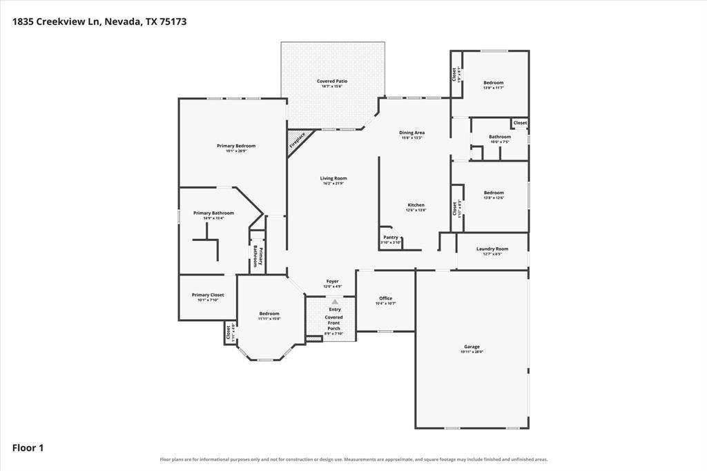 1835 Creekview Lane, Josephine, TX 75173 1835 Creekview Lane, Josephine, TX 75173