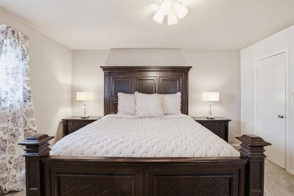1920 Big Sky Drive, Lewisville, TX 75077 Another look at the primary bedroom, offering comfortable proportions and a walk-in closet.