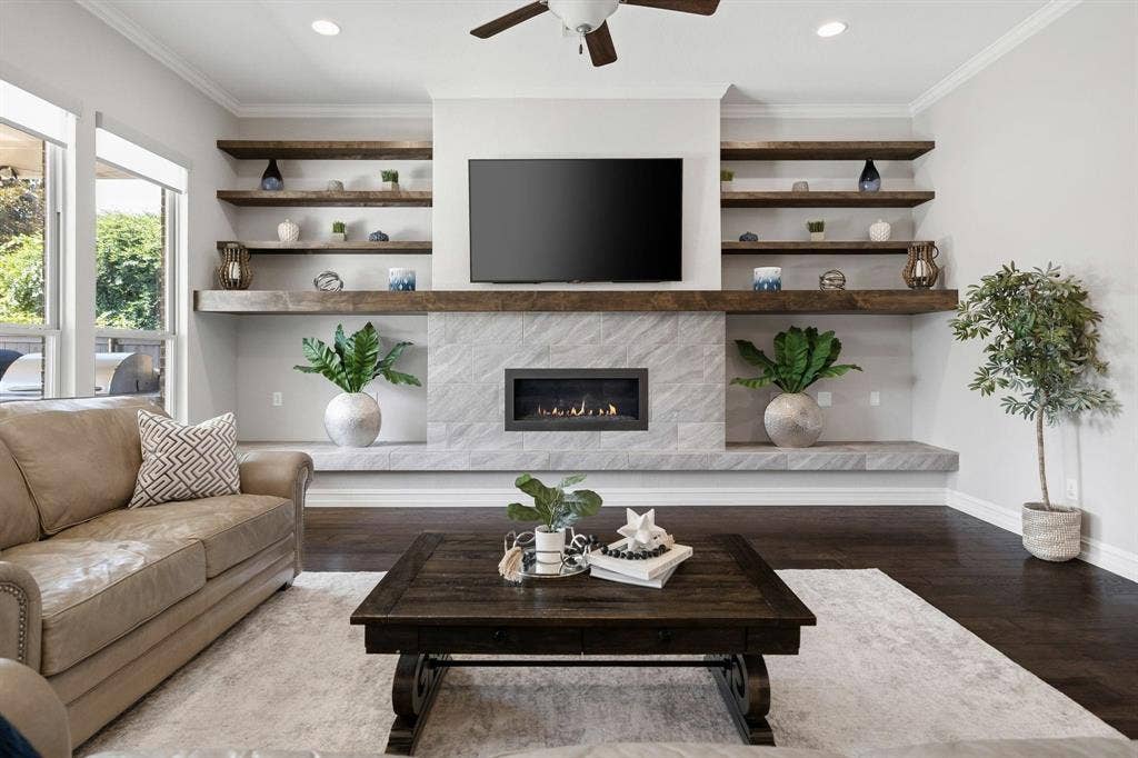11109 Villa Canales Lane, Frisco, TX 75035 Living Room